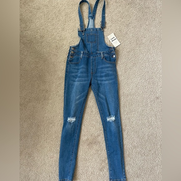 Love Moda Overalls Women’s size M - Picture 2 of 5